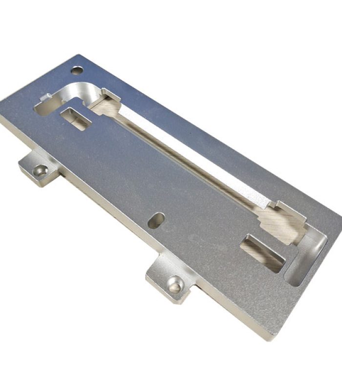 CNC machined aluminum base plate