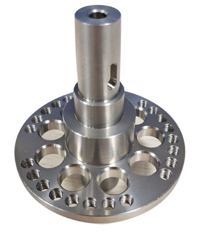 4-axis machined Titanium parts