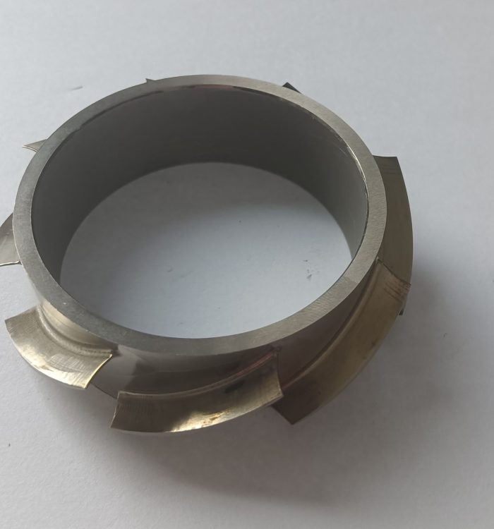 5-axis machined Inconel 718 alloy